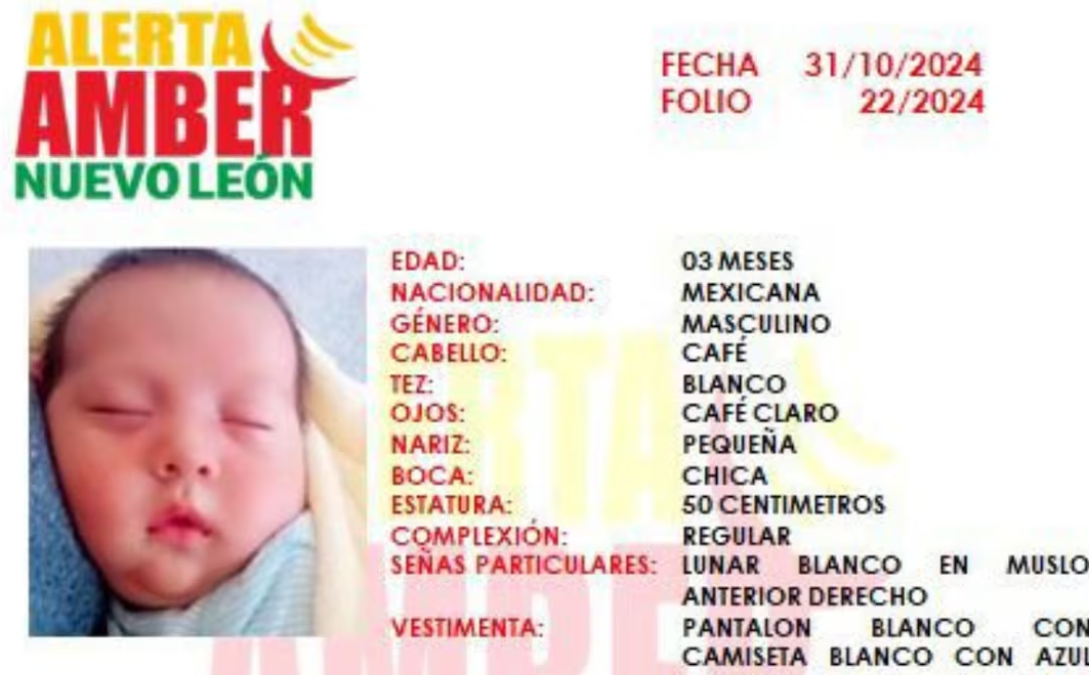 Alerta Amber De Bebé Secuestrado › La Sierra Madre