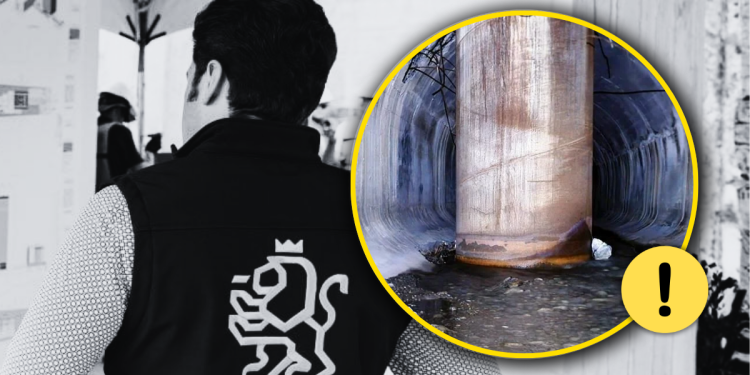 Construyen Sin Permiso, Línea 4, Colector Pluvial, Gobierno Estatal › La Sierra Madre