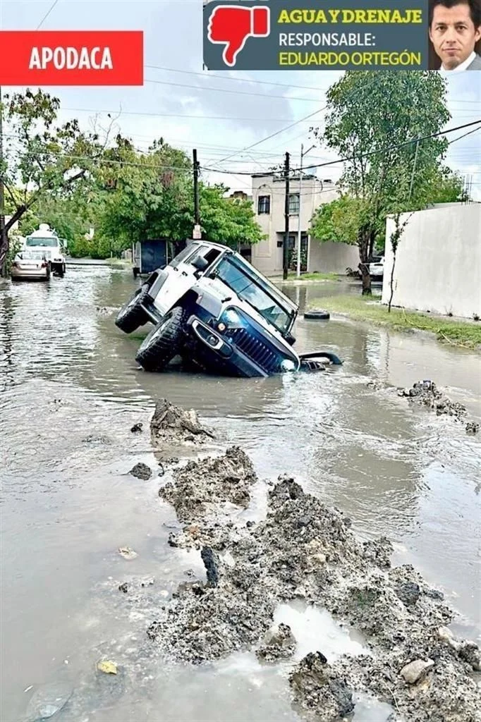 Image › La Sierra Madre Las Fallas De Agua Y Drenaje Han Sido Duramente Criticadas.