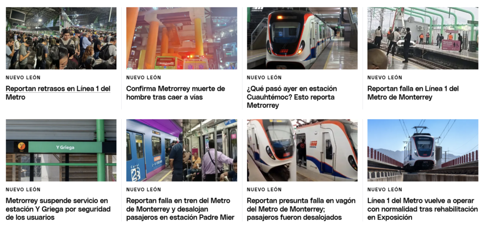 Image › La Sierra Madre Reportan Fallas En La Línea 1 Del Metro, No Importa Cuando Leas Esto. Fuerza Civil Se Puso a Ayudar a Los Usuarios En Lugar De Combatir El Crimen › La Sierra Madre
