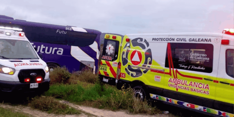 Pasajeros Heridos Tras Salida De Autobús En Carretera 57- La Sierra Madre › La Sierra Madre